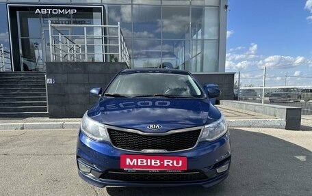 KIA Rio III рестайлинг, 2015 год, 1 050 000 рублей, 2 фотография