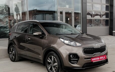 KIA Sportage IV рестайлинг, 2017 год, 2 160 000 рублей, 3 фотография