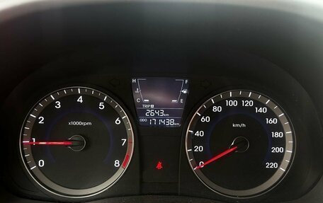 Hyundai Solaris II рестайлинг, 2012 год, 750 000 рублей, 12 фотография