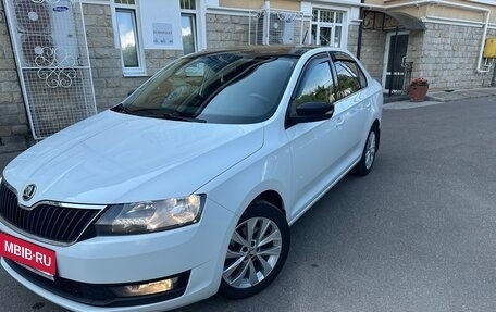 Skoda Rapid I, 2017 год, 1 100 000 рублей, 10 фотография