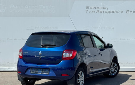 Renault Sandero II рестайлинг, 2014 год, 627 000 рублей, 2 фотография