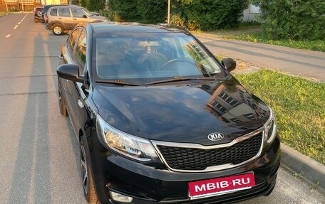 KIA Rio III рестайлинг, 2016 год, 1 050 000 рублей, 1 фотография