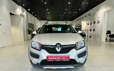Renault Sandero II рестайлинг, 2018 год, 1 385 000 рублей, 2 фотография