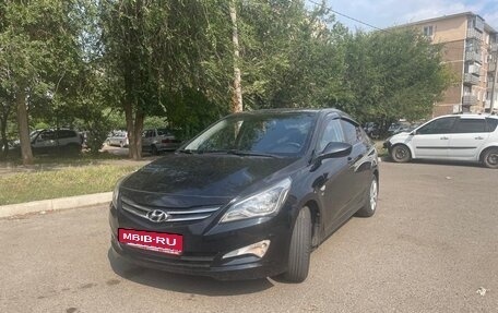 Hyundai Solaris II рестайлинг, 2014 год, 950 000 рублей, 1 фотография