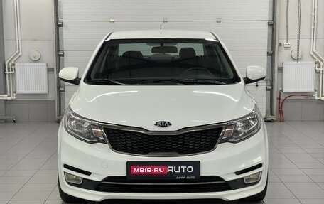 KIA Rio III рестайлинг, 2015 год, 1 029 000 рублей, 2 фотография