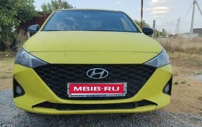Hyundai Solaris II рестайлинг, 2021 год, 1 350 000 рублей, 1 фотография