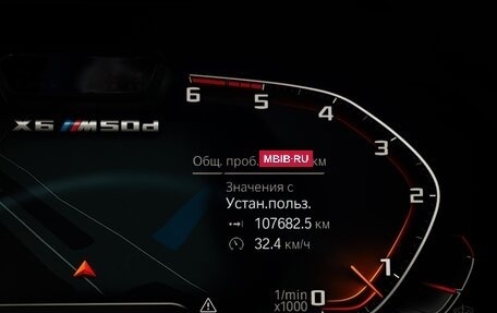 BMW X6, 2021 год, 10 500 000 рублей, 13 фотография