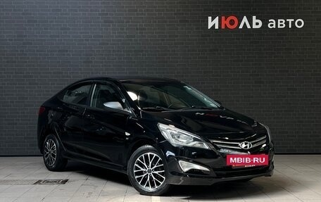 Hyundai Solaris II рестайлинг, 2014 год, 820 000 рублей, 3 фотография