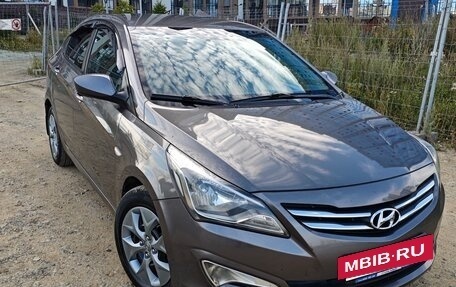 Hyundai Solaris II рестайлинг, 2014 год, 1 050 000 рублей, 19 фотография