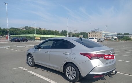 Hyundai Solaris II рестайлинг, 2021 год, 1 650 000 рублей, 4 фотография
