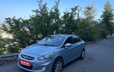 Hyundai Solaris II рестайлинг, 2011 год, 850 000 рублей, 1 фотография