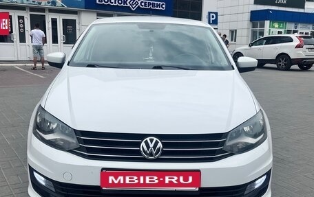 Volkswagen Polo VI (EU Market), 2016 год, 980 000 рублей, 2 фотография