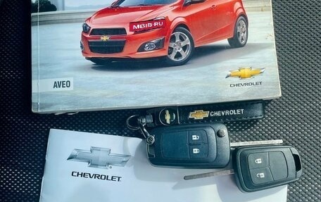 Chevrolet Aveo III, 2012 год, 890 000 рублей, 10 фотография
