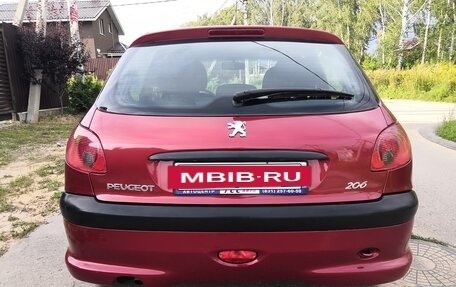 Peugeot 206, 2004 год, 275 000 рублей, 6 фотография