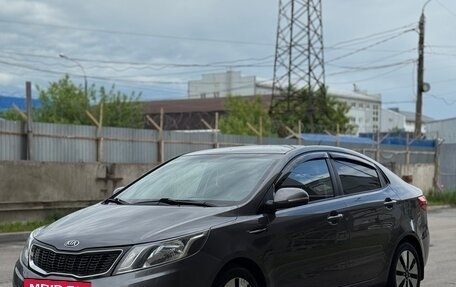 KIA Rio III рестайлинг, 2013 год, 865 000 рублей, 27 фотография