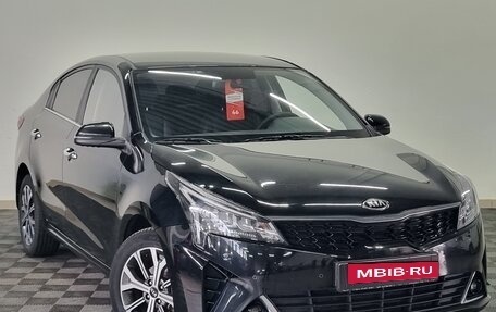 KIA Rio IV, 2021 год, 1 619 000 рублей, 3 фотография