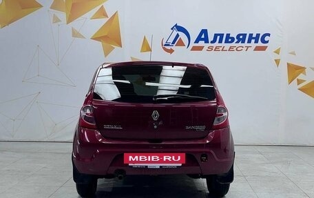 Renault Sandero I, 2012 год, 595 000 рублей, 4 фотография