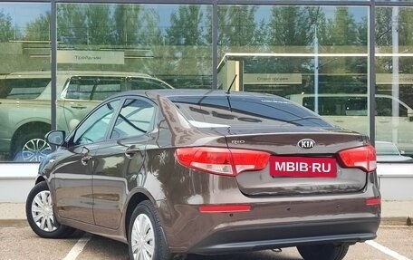 KIA Rio III рестайлинг, 2015 год, 860 000 рублей, 4 фотография