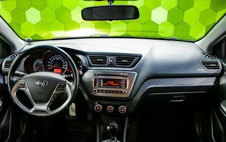 KIA Rio III рестайлинг, 2016 год, 1 230 000 рублей, 13 фотография