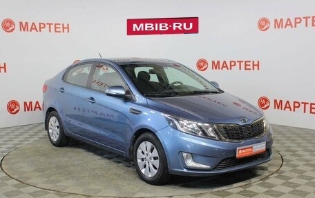 KIA Rio III рестайлинг, 2012 год, 825 000 рублей, 3 фотография