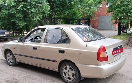 Hyundai Accent II, 2004 год, 212 000 рублей, 6 фотография