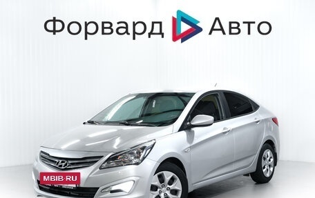 Hyundai Solaris II рестайлинг, 2015 год, 850 000 рублей, 3 фотография