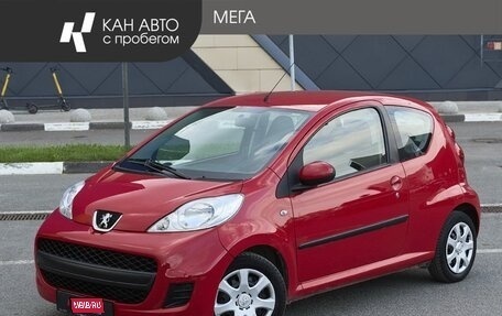 Peugeot 107 I рестайлинг, 2010 год, 548 000 рублей, 1 фотография