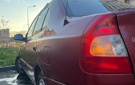 Hyundai Accent II, 2004 год, 265 000 рублей, 10 фотография