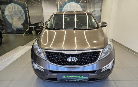 KIA Sportage III, 2014 год, 1 350 000 рублей, 2 фотография