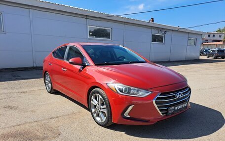 Hyundai Elantra VI рестайлинг, 2016 год, 1 295 000 рублей, 3 фотография