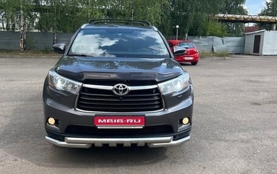Toyota Highlander III, 2014 год, 3 470 000 рублей, 1 фотография