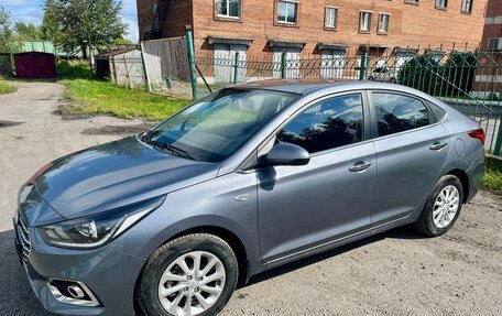 Hyundai Solaris II рестайлинг, 2017 год, 1 400 000 рублей, 13 фотография