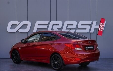 Hyundai Solaris II рестайлинг, 2012 год, 800 000 рублей, 2 фотография
