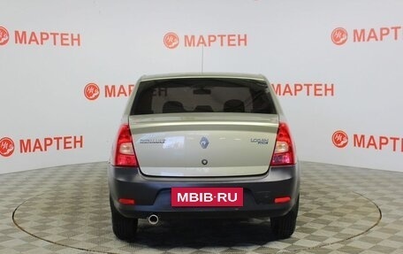 Renault Logan I, 2010 год, 458 000 рублей, 6 фотография