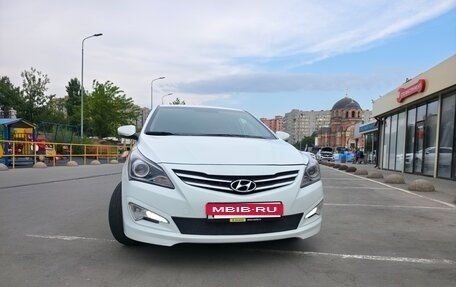 Hyundai Solaris II рестайлинг, 2015 год, 1 149 000 рублей, 2 фотография