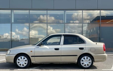 Hyundai Accent II, 2004 год, 319 000 рублей, 6 фотография