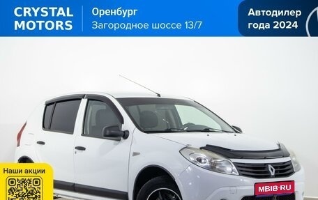 Renault Sandero I, 2011 год, 489 000 рублей, 1 фотография