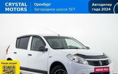 Renault Sandero I, 2011 год, 489 000 рублей, 1 фотография