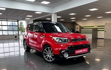 KIA Soul II рестайлинг, 2017 год, 1 595 000 рублей, 5 фотография
