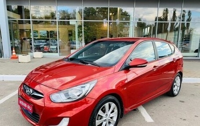Hyundai Solaris II рестайлинг, 2012 год, 820 000 рублей, 1 фотография