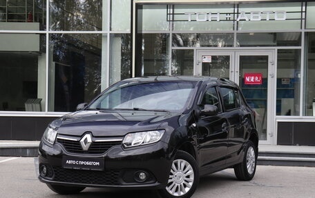 Renault Sandero II рестайлинг, 2016 год, 847 000 рублей, 1 фотография