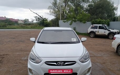 Hyundai Solaris II рестайлинг, 2011 год, 699 000 рублей, 8 фотография