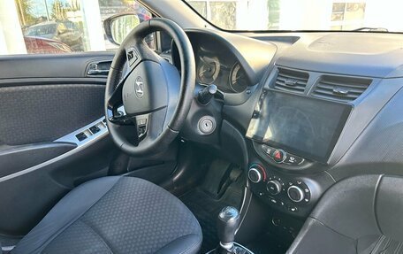 Hyundai Solaris II рестайлинг, 2011 год, 599 000 рублей, 15 фотография