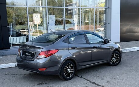 Hyundai Solaris II рестайлинг, 2011 год, 680 000 рублей, 5 фотография