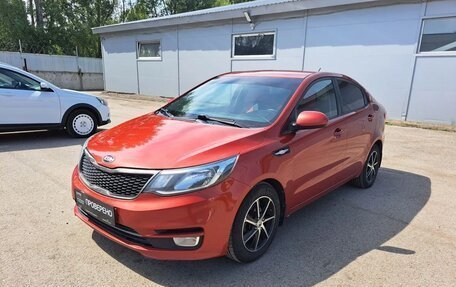 KIA Rio III рестайлинг, 2016 год, 919 000 рублей, 1 фотография