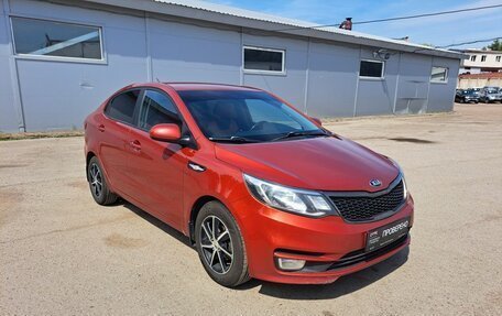 KIA Rio III рестайлинг, 2016 год, 919 000 рублей, 3 фотография