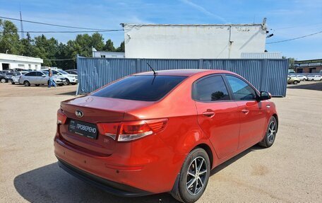 KIA Rio III рестайлинг, 2016 год, 919 000 рублей, 5 фотография