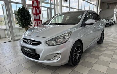 Hyundai Solaris II рестайлинг, 2011 год, 870 000 рублей, 1 фотография