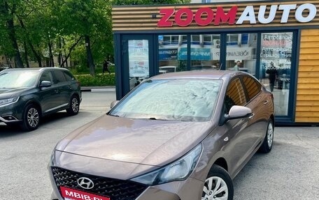 Hyundai Solaris II рестайлинг, 2021 год, 1 449 000 рублей, 1 фотография