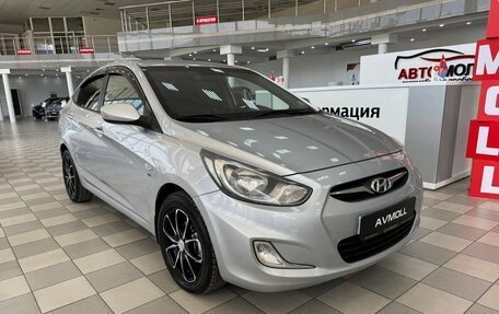Hyundai Solaris II рестайлинг, 2011 год, 870 000 рублей, 4 фотография